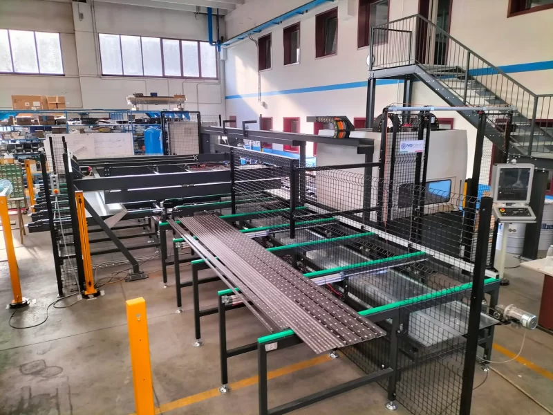 loading and unloading system - MVS CNC vertical multispindle Ng-Tech