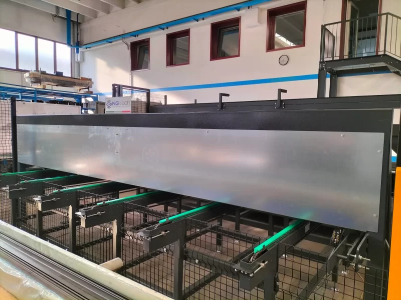 loading and unloading system - MVS CNC vertical multispindle Ng-Tech