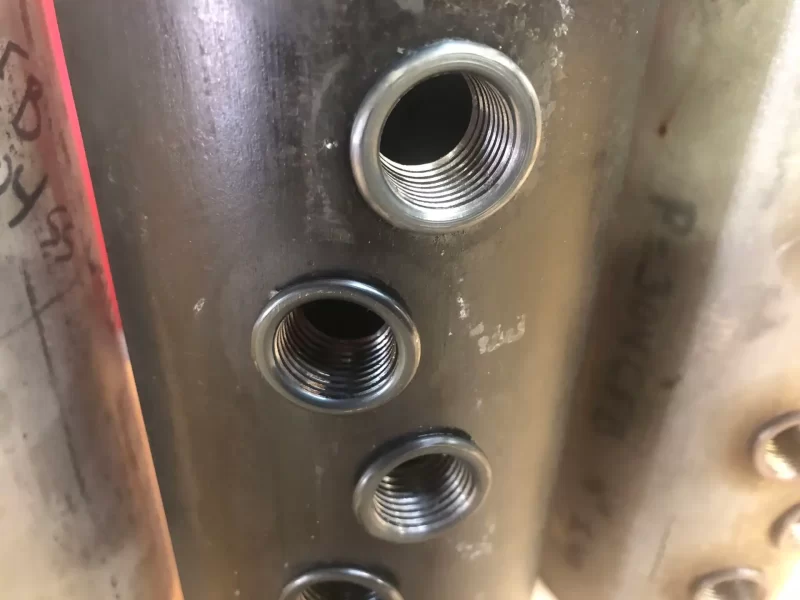 Flowdrill threaded hole - Ng-TEch